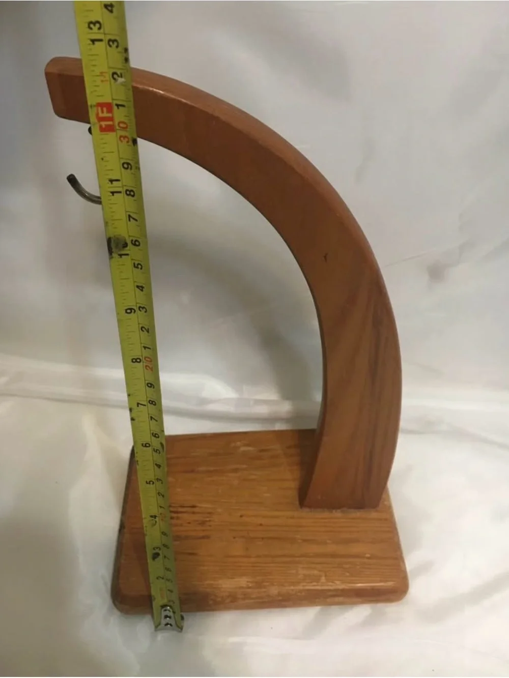 Vintage Cornwall Wood Banana Tree Hanger Stand Mid Century Countertop Hook